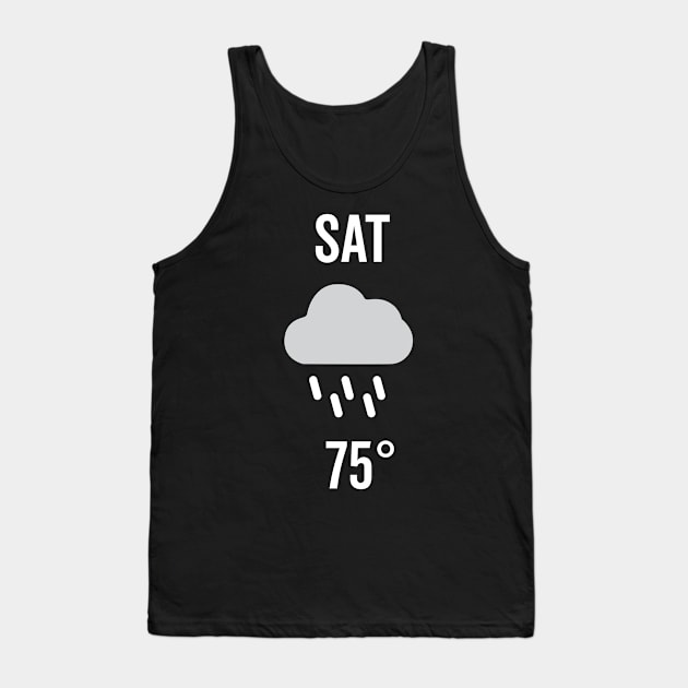 Saturday Weather Costume Tank Top by DetourShirts